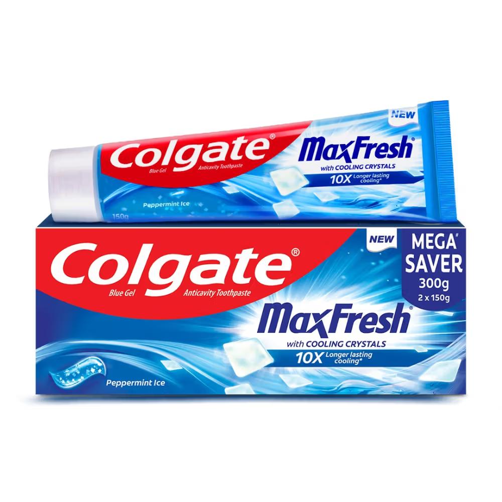 Colgate - Maxfresh - Blue Gel Paste-With Menthol For Super Fresh Breath-Toothpaste